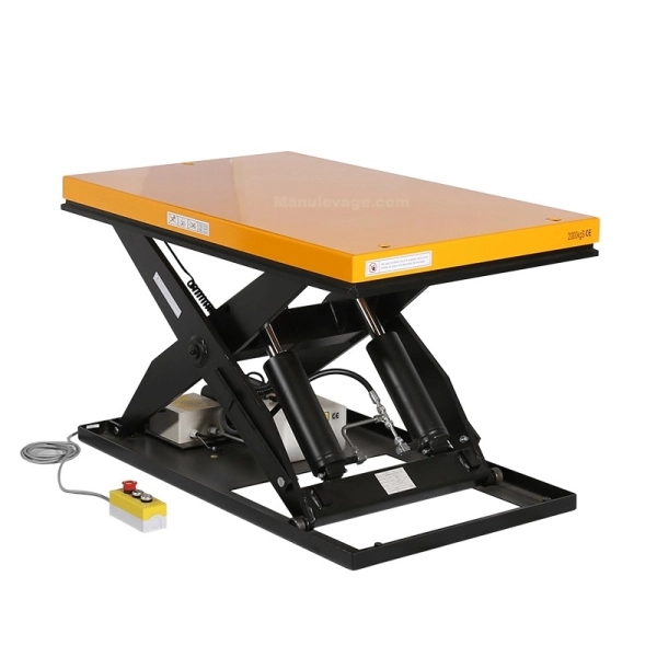 Table élévatrice électrique- Manutention, stockage et équipement