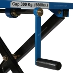 Table élévatrice mobile 300kg - Table élévatrice manuelle