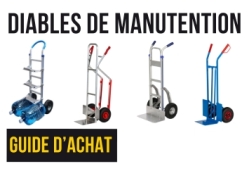 Guide d'Achat : Diable de manutention - Manulevage