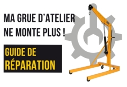 Comment réparer ma grue d’atelier qui ne monte plus ? - Manulevage